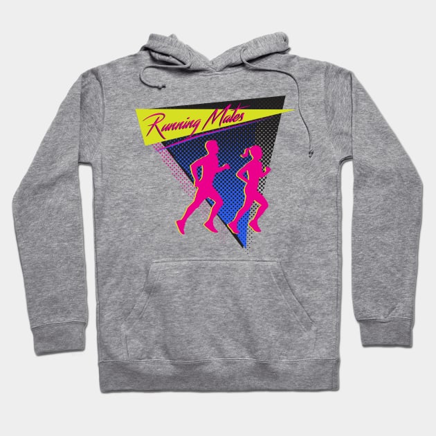 Running Mates Hoodie by PopRocketCreations